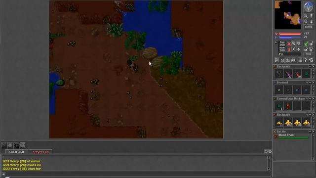 Tibia (Low-Mid Level Characters #5) - Port Hope Cave of Crocodiles, Tortoises, and Blood Crabs смотреть онлайн