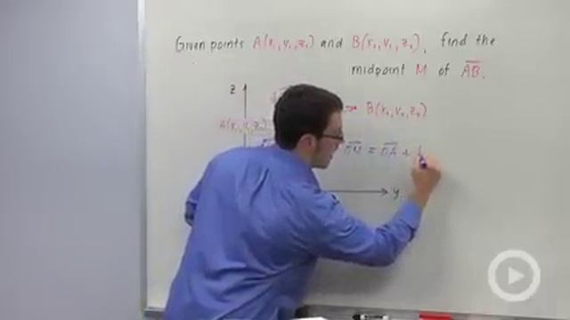 The Midpoint and Distance Formulas in 3D смотреть онлайн