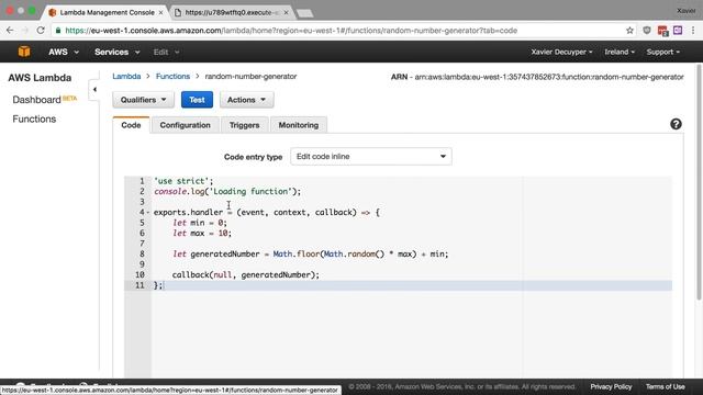 Passing information through API Gateway (Getting started with AWS Lambda, part 4) смотреть онлайн