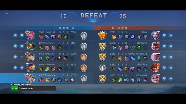 в попытках не пикнуть ксавьера | mobile legends смотреть онлайн