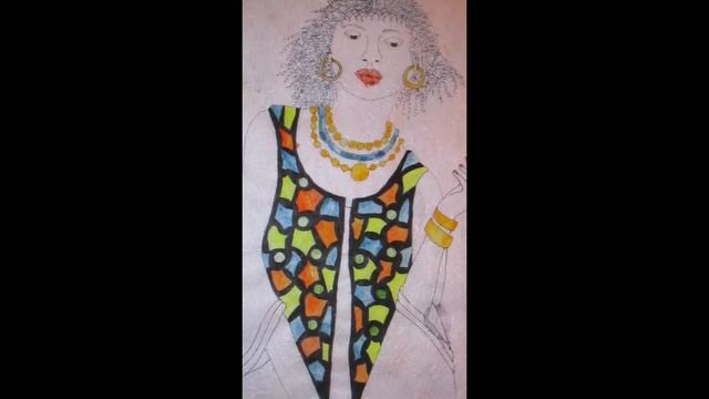 Creating the Watercolor Batik, Ya MalkiaThe Queen смотреть онлайн