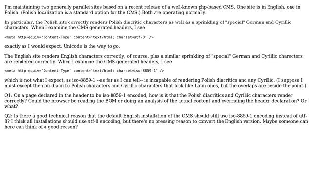 DevOps & SysAdmins: character encoding: UTF8 vs iso-8859-1 (3 Solutions!!) смотреть онлайн