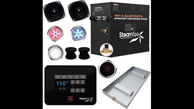 SteamSpa Raven Series Wifi and Bluetooth 9kW QuickStart Steam Generator смотреть онлайн