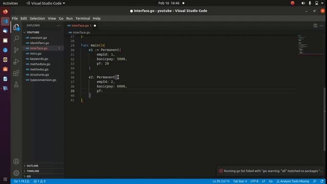 Golang Series || Part 8 || Interface in go смотреть онлайн