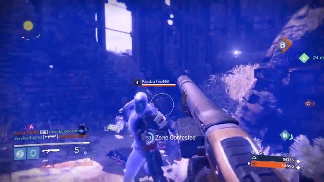 Destiny PVP Shotgun Gameplay Defender Bubble will do no good for you смотреть онлайн
