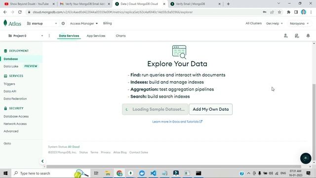 Python Automation | MongoDB Cloud Setup - Part 14 смотреть онлайн