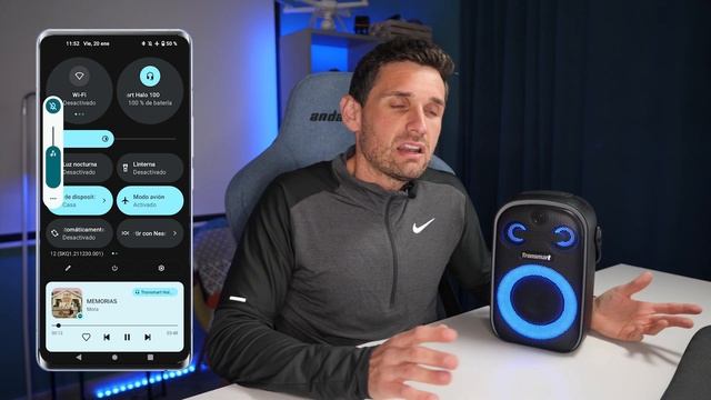 Tronsmart HALO 100 un ESPECTÁCULO de POTENCIA смотреть онлайн
