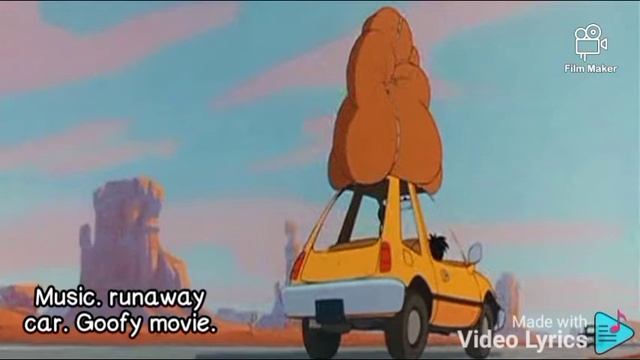 Music. runaway car. A goofy movie смотреть онлайн