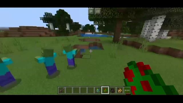 Zombie Virus in Minecraft PE {Apocalypse} (Command Block Creation) tutorial смотреть онлайн