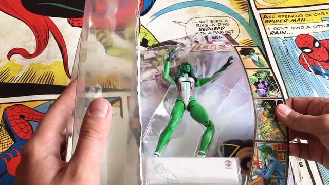 Marvel Legends: Blob Series (She-Huk/Женщина-Халк) - ОБЗОР ФИГУРКИ смотреть онлайн