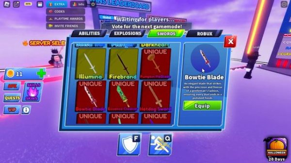 КОДЫ ДЛЯ BLADE BALL