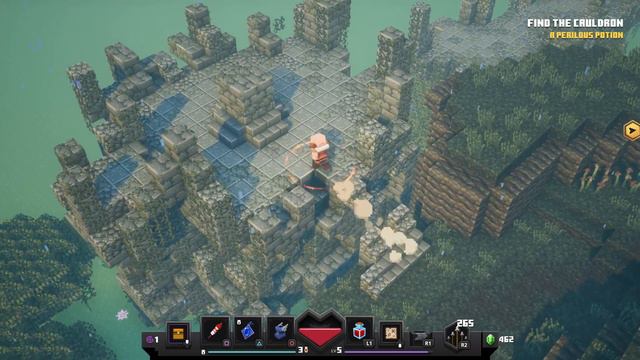 Minecraft Dungeons Off the Map Glitch Roll смотреть онлайн