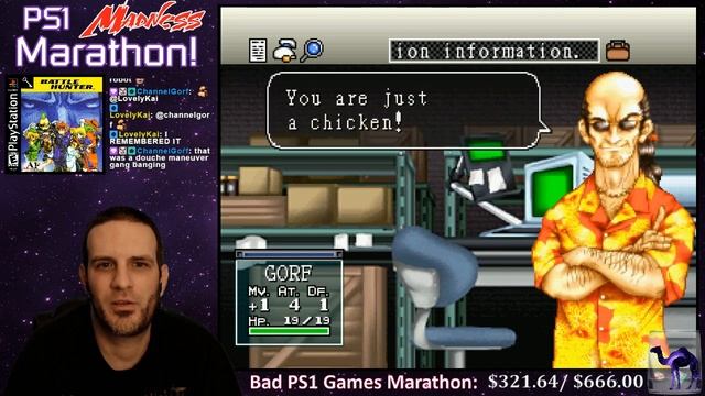 PS1 Madness Marathon #1 19: Battle Hunter смотреть онлайн