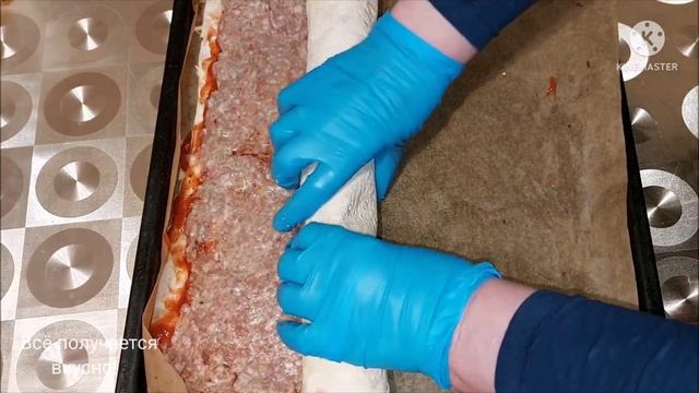 Пироги с брусникой и миндалем