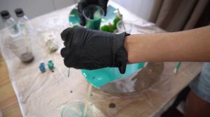 Инструкция.
Часы с эпоксидной смолой: "Глубокое море".