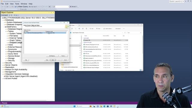 How do I import a CSV file into SQL Server with Billy Thomas, ALLJOY Data смотреть онлайн