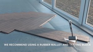 Укладка кварцвиниловой плитки Английская елка (на подложку)