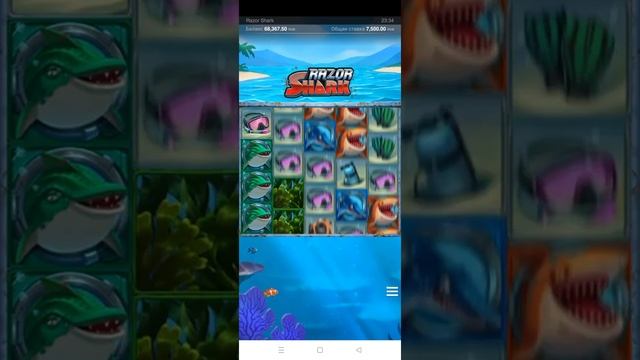 Razor Shark.Рекорд выигрыша.7.500.000р смотреть онлайн