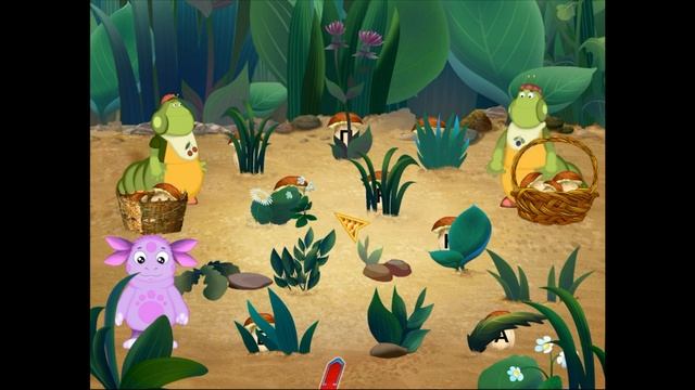 Лунтик Русский Язык Для Малышей Часть 3: Собираем Буквенные Грибы. Развивающие игры для Детей. смотреть онлайн