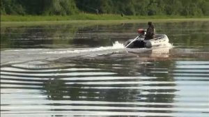 Лодочный мотор-весло SPS в России.