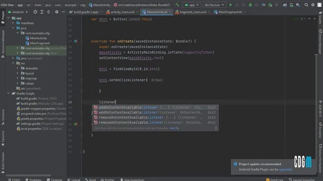 4 Ways To Implement OnClickListener On Kotlin Android Studio смотреть онлайн
