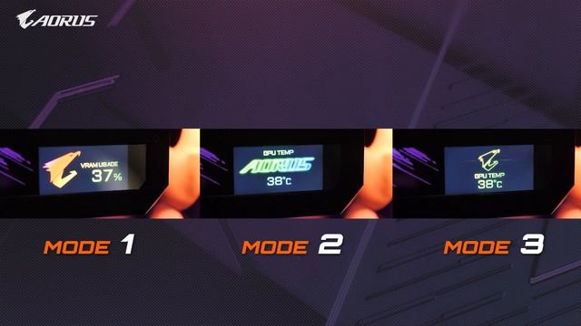 AORUS LCD Edge View - Make Your Card Truly Your Own | Feature Highlight смотреть онлайн