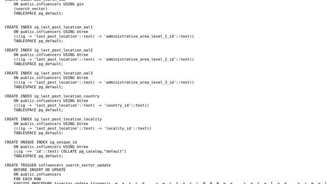 Databases: Query not using index with jsonb - Postgres смотреть онлайн