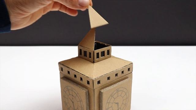 Diy | How To Make Big Ben From Cardboard At Home смотреть онлайн