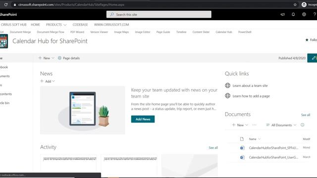 Calendar Hub for SharePoint смотреть онлайн