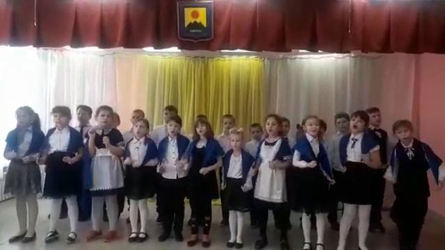 2а класс. Участники акции "Память" в МБОУ СОШ 4 им. Д.В.Бондаренко смотреть онлайн