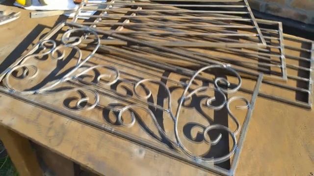 Подставка для обуви в четыре яруса. Холодная ковка своими руками. смотреть онлайн