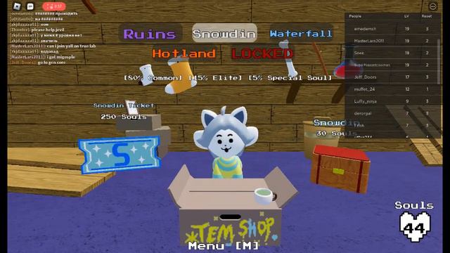Undertale Tower Defense смотреть онлайн