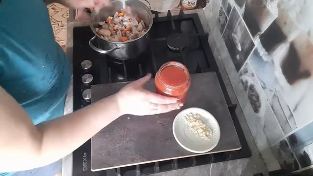 Мясо кролика с подливой на ужин ?? смотреть онлайн