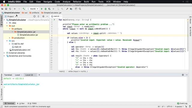 Your First Kotlin App Part 5 - Compiling a Kotlin Project to a JAR File смотреть онлайн