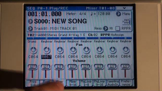 Korg M3 - Basic Sequencing (Part 1) - In The Studio With Korg