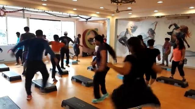 Step Aerobic Sweaty Sunday