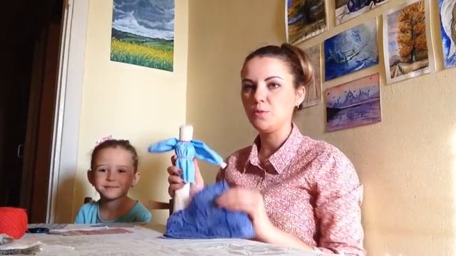 Коляда мастер-класс Русская народная обрядовая кукла /смотреть до конца! смотреть онлайн