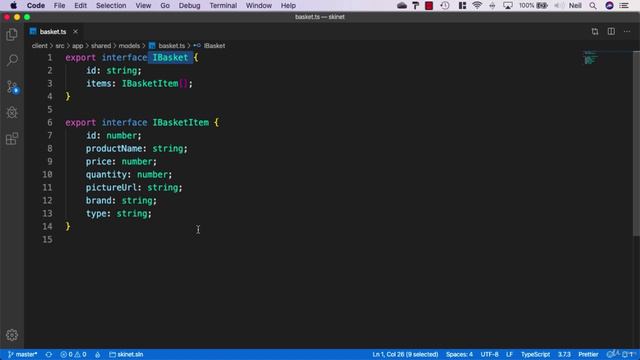148 Creating the basket types смотреть онлайн