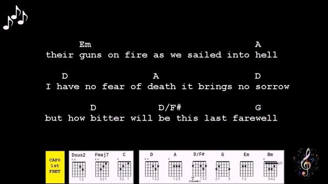 Roger Whittaker - The Last Farewell (Karaoke with Chords & Lyrics) смотреть онлайн