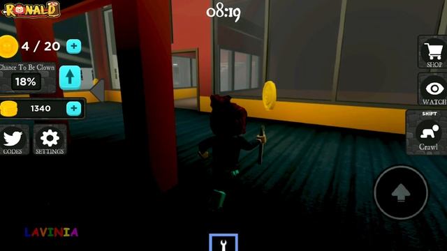 Roblox Ronald пытаюсь сбежать! Смешные моменты приколы Роблокс Рональд! смотреть онлайн