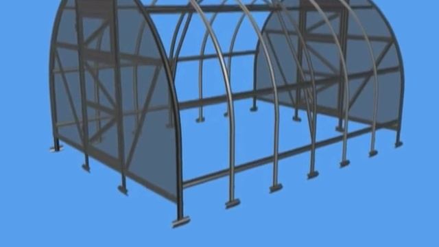 Сборка теплицы из поликорбоната