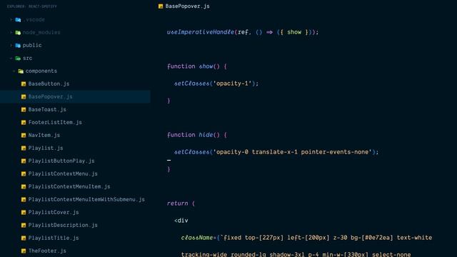 React JS Tailwind CSS Spotify клон #56 - Рефакторинг смотреть онлайн