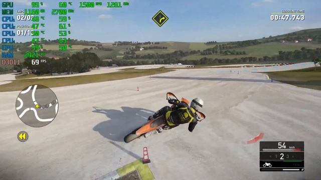 Valentino Rossi - The Game | GTX 750Ti 2GB + i5-2310 + 12GB RAM смотреть онлайн