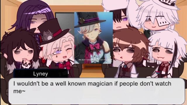 Atsushi as Lyney | Short video | Reaction Video смотреть онлайн