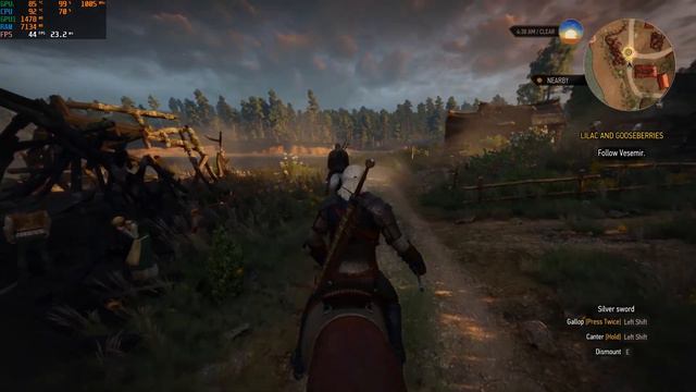 The Witcher 3: Wild Hunt ULTRA REALISTIC GRAPHICS Gameplay Part 1 | Benchmark Test | 1080p смотреть онлайн
