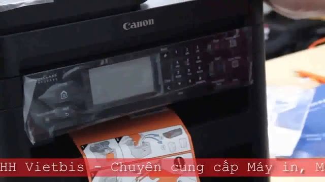 Video Review và giới thiệu sản phẩm - Máy in Canon MF226dn - Vietbis.vn смотреть онлайн