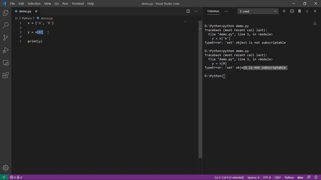5.4 Sets | Python in Sinhala смотреть онлайн
