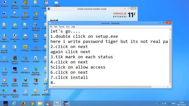 How to install oracle 11g on windows 8part 1 installation смотреть онлайн