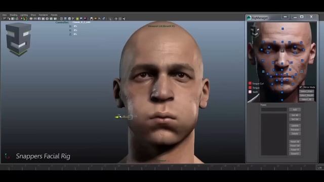 3D Facial Rig Manager for Maya & 3ds Max by Snappers Systems - Character Rigging Demo Reel смотреть онлайн