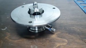 Колпачковая колонна "БокаБа +". Межэтажные узлы отбора в собранном виде.